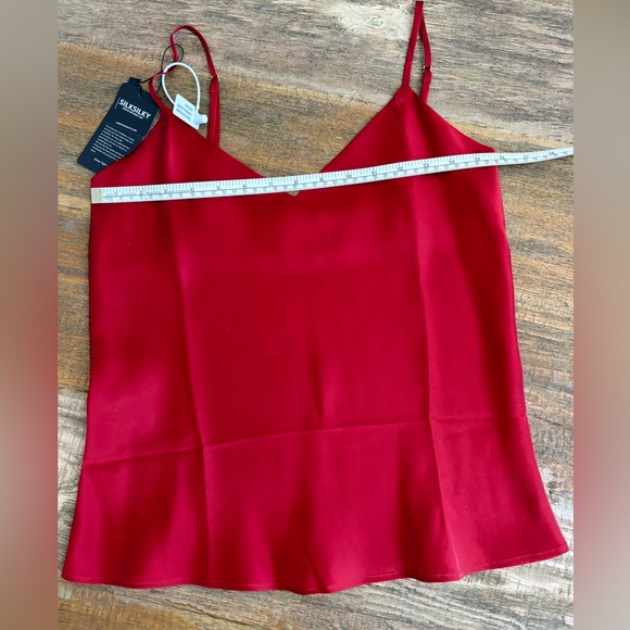 New with tags! Silk Silky camisol in Red - Picture 3 of 4